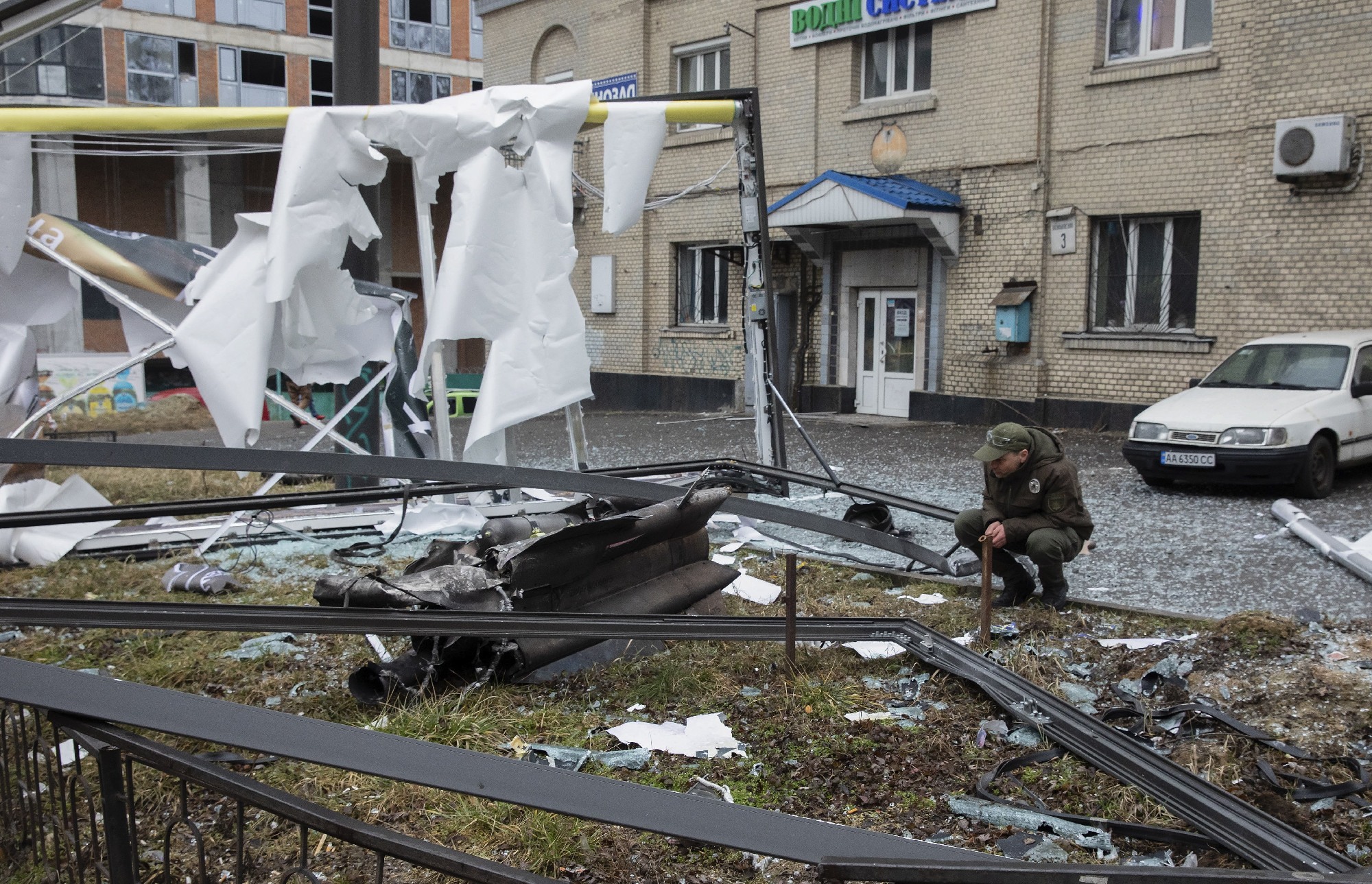Ismét rakétázták Kijevet az oroszok