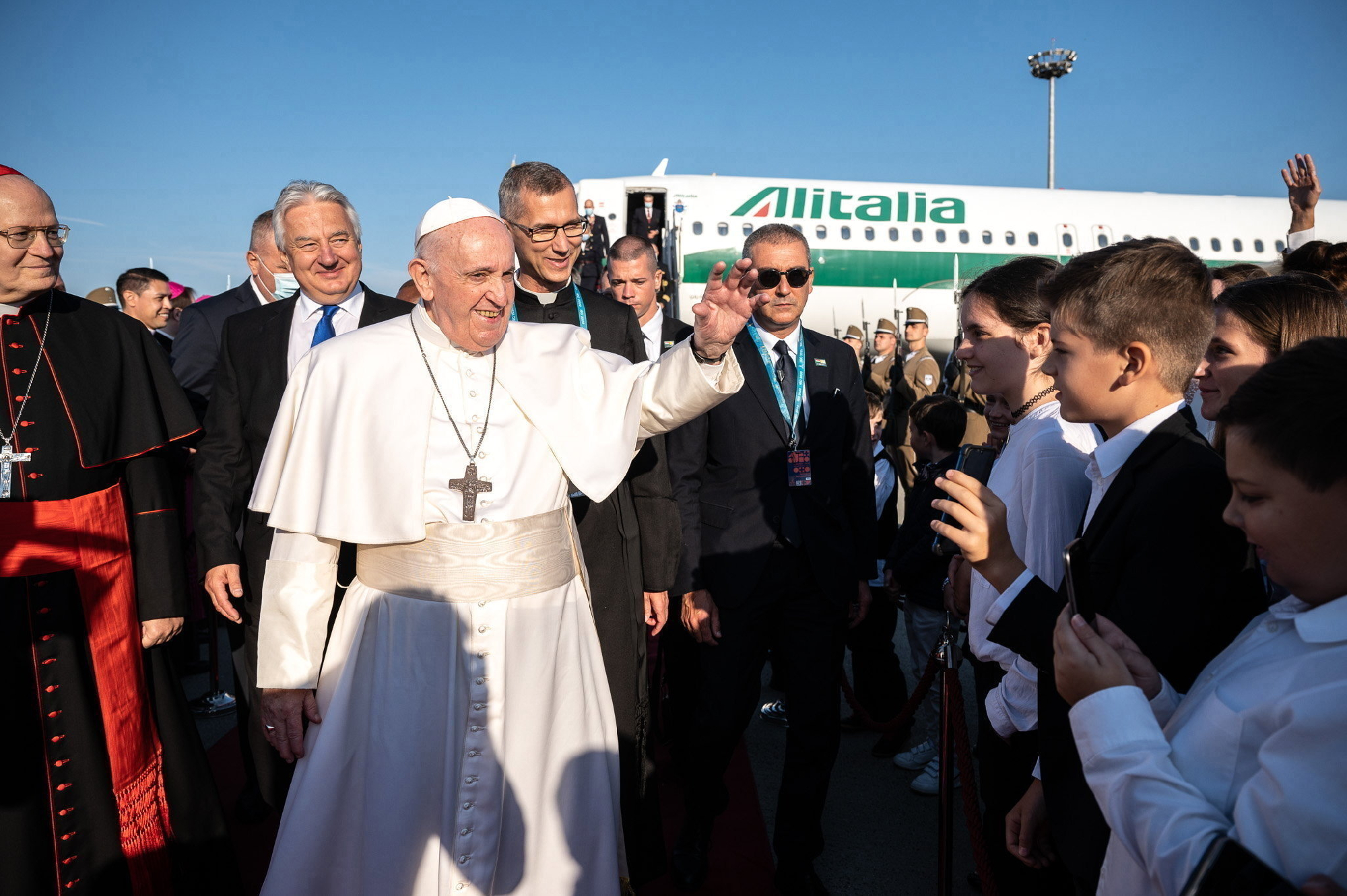 Ferenc pápa budapesti látogatása képekben