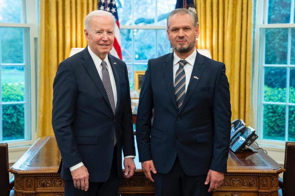 Az amerikai elnöknél járt a magyar nagykövet