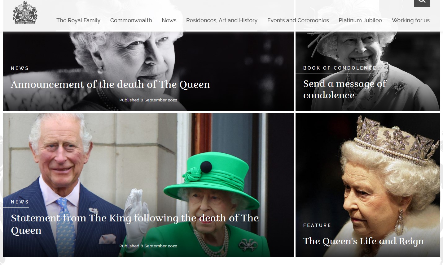 Frissült a brit királyi család honlapja, Károly már királyként szerepel rajta