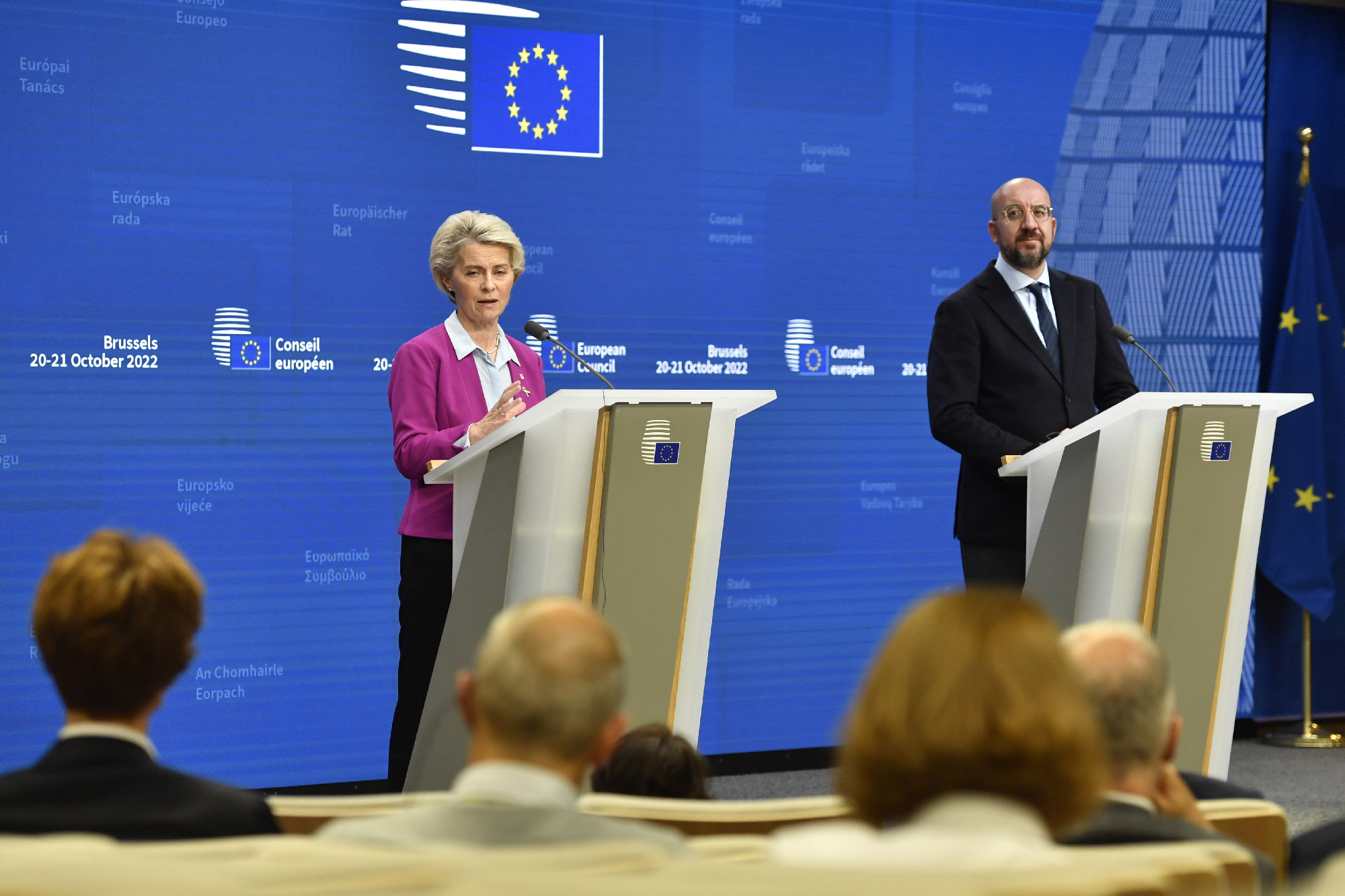 Ursula Von der Leyen: Az EU havi 1,5 milliárd euróval finanszírozná Ukrajna alapvető szükségleteit