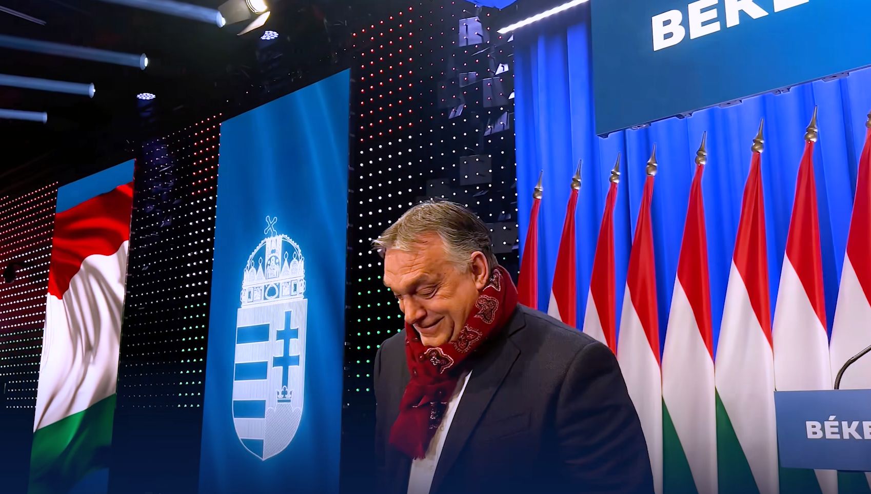 Hol a beszédem? Megírta valaki? – kérdezte Orbán Viktor 