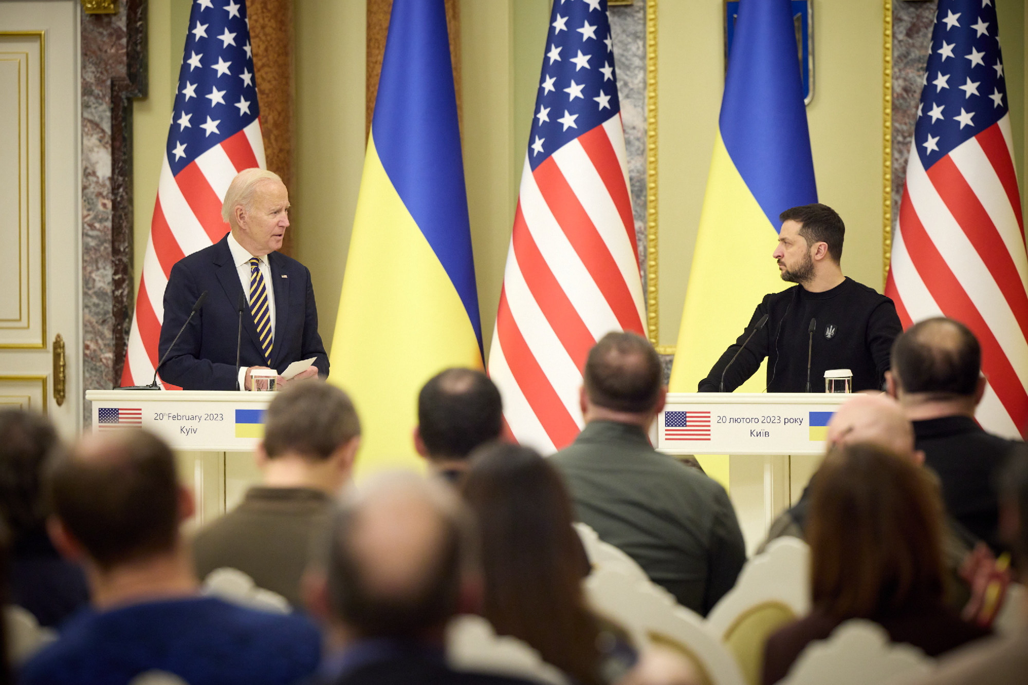 „Az amerikai-ukrán kapcsolatok legfontosabb látogatása” – Kijevbe utazott Joe Biden
