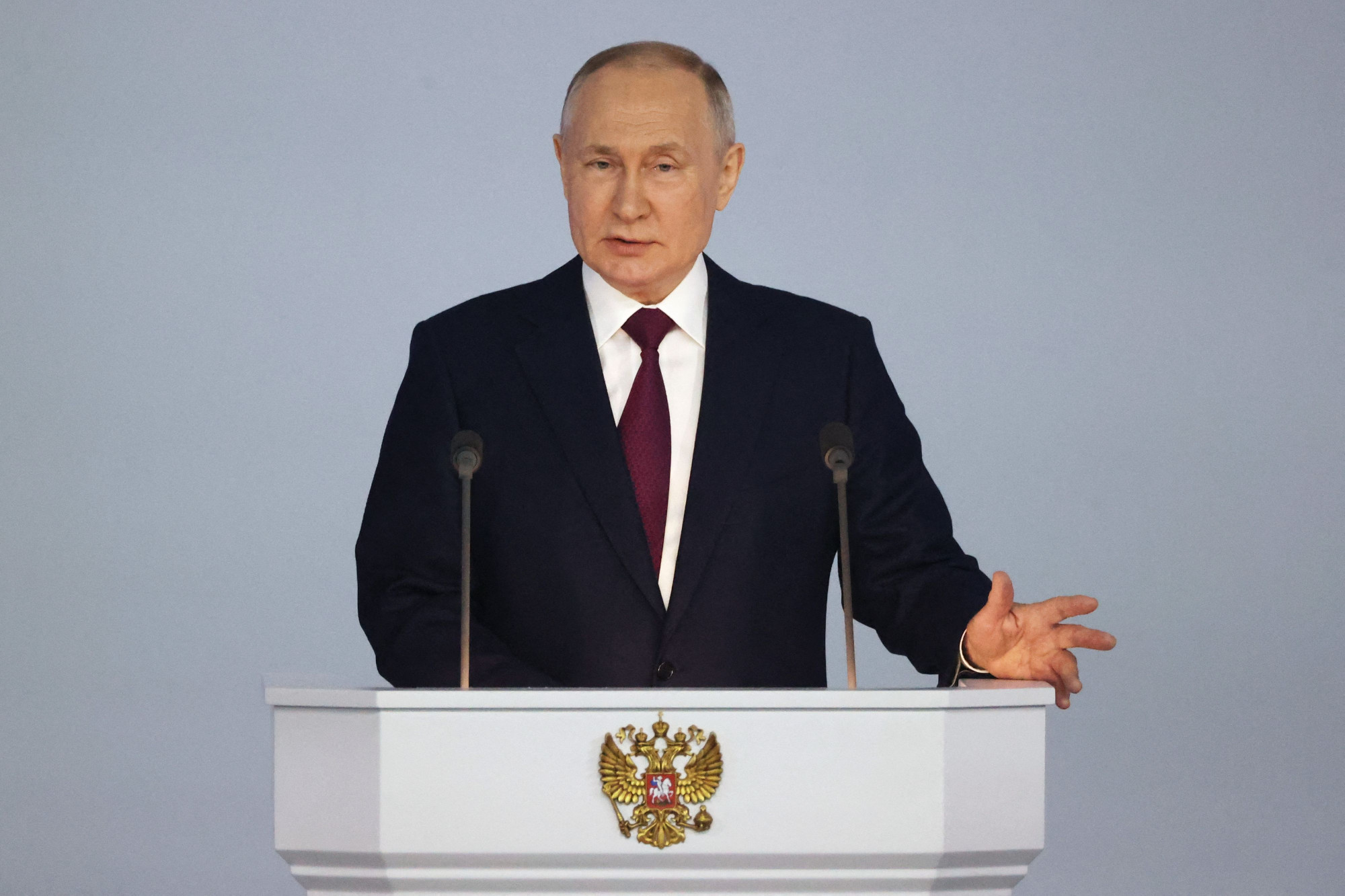 Vlagyimir Putyin: Ukrajnának nincs jövője