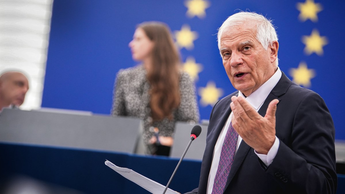 Josep Borrell: fel kell építeni egy államot a palesztinok számára