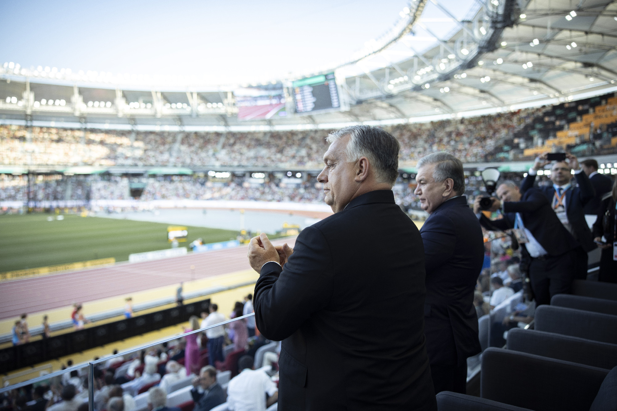 Orbán üzent a „károgóknak”, akik szerint csak az ő hobbija miatt kellett a Puskás Aréna