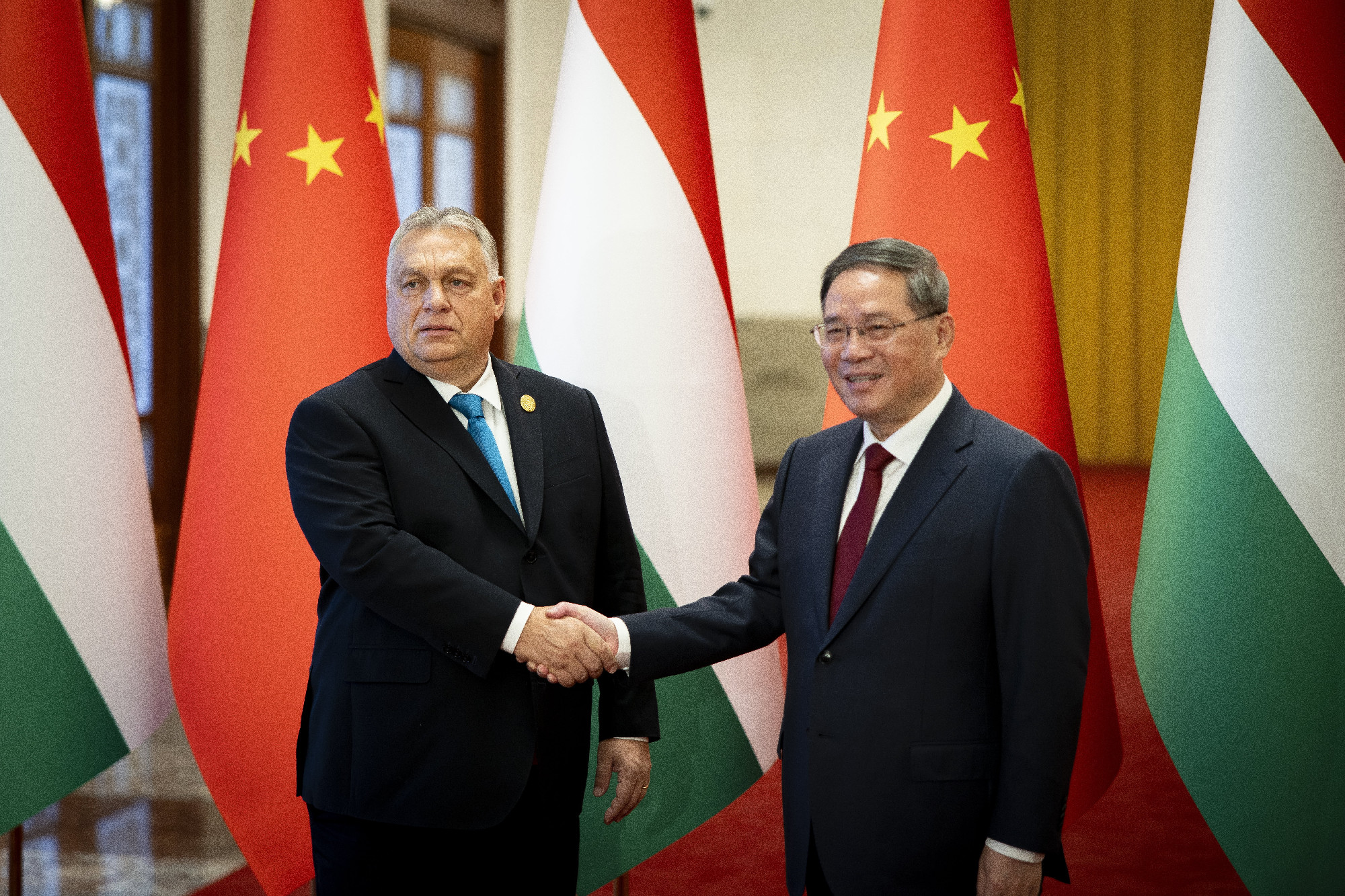 Orbán Viktor Pekingben: Kína jó barátai vagyunk
