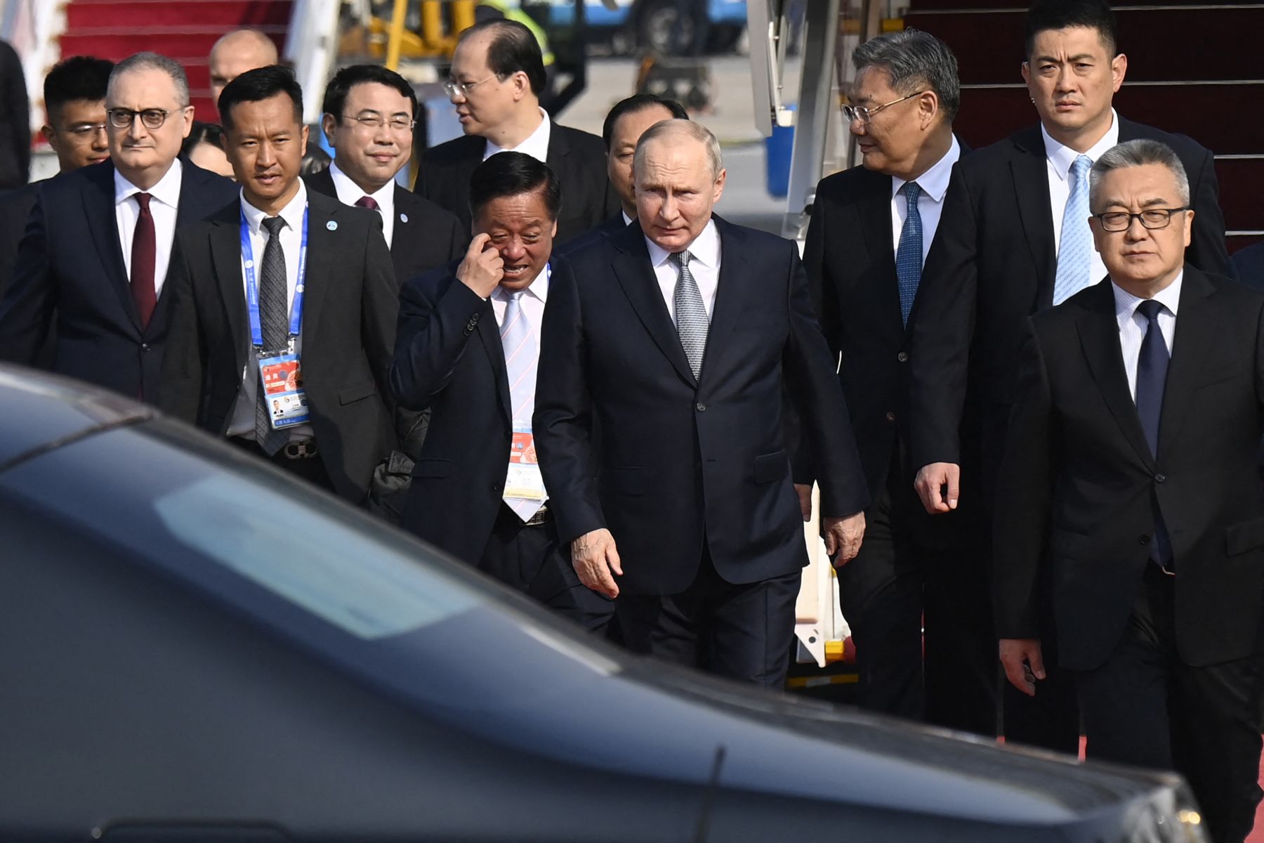 Putyin megérkezett Pekingbe