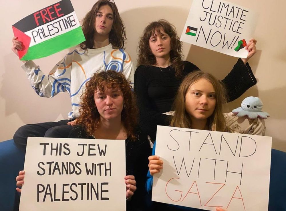 Greta Thunberg és a dühös antiszemita plüsspolip