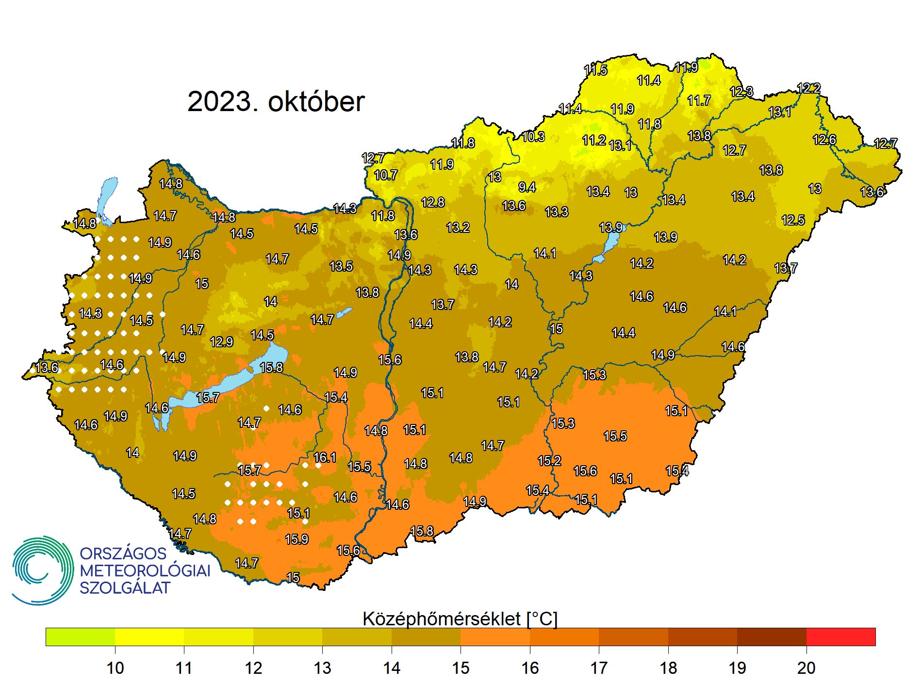 Az idei volt a harmadik legmelegebb október Magyarországon 1901 óta
