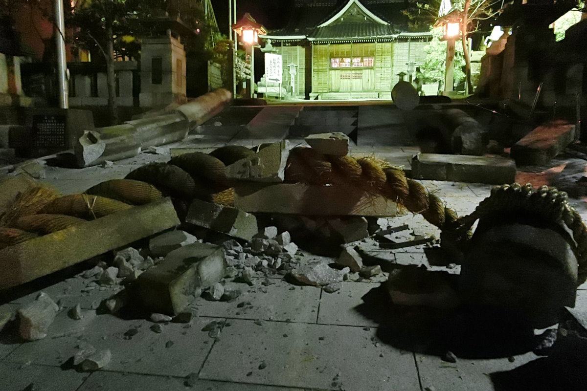 Hatvan földrengés volt eddig az év első napján Japánban