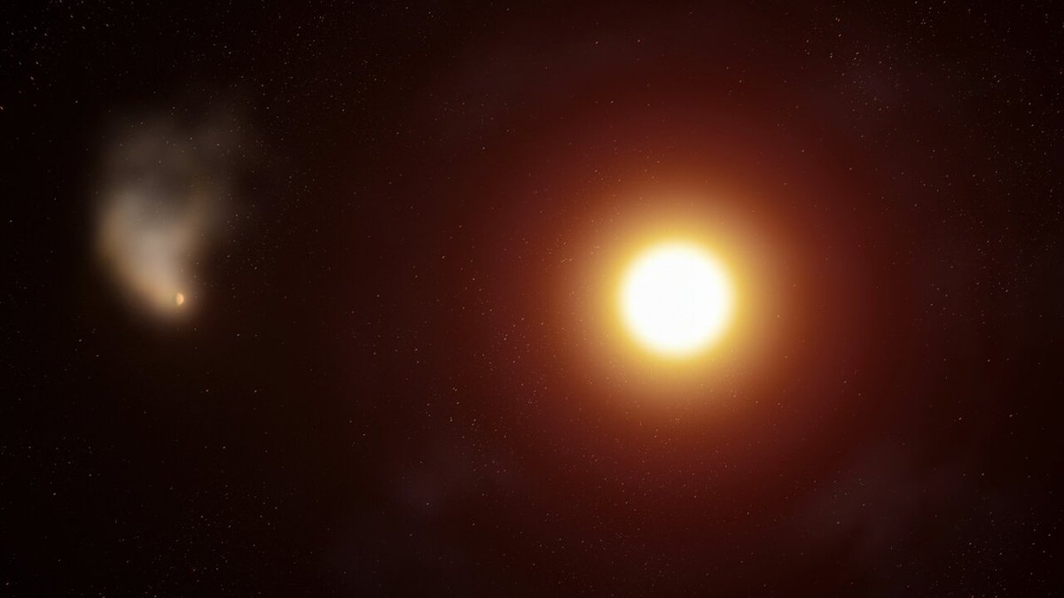 560 ezer kilométer hosszú csóvát fedeztek fel egy exobolygó mögött