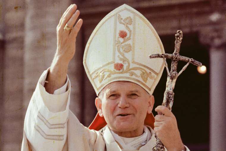 II. János Pál pápa erőt adott az egész lengyel népnek