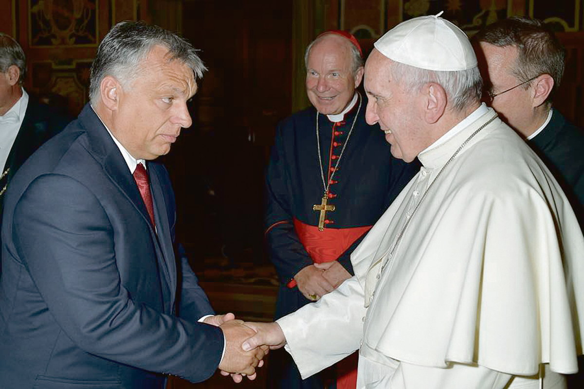 A Szépművészeti Múzeumban találkozik Ferenc pápa Orbán Viktorral