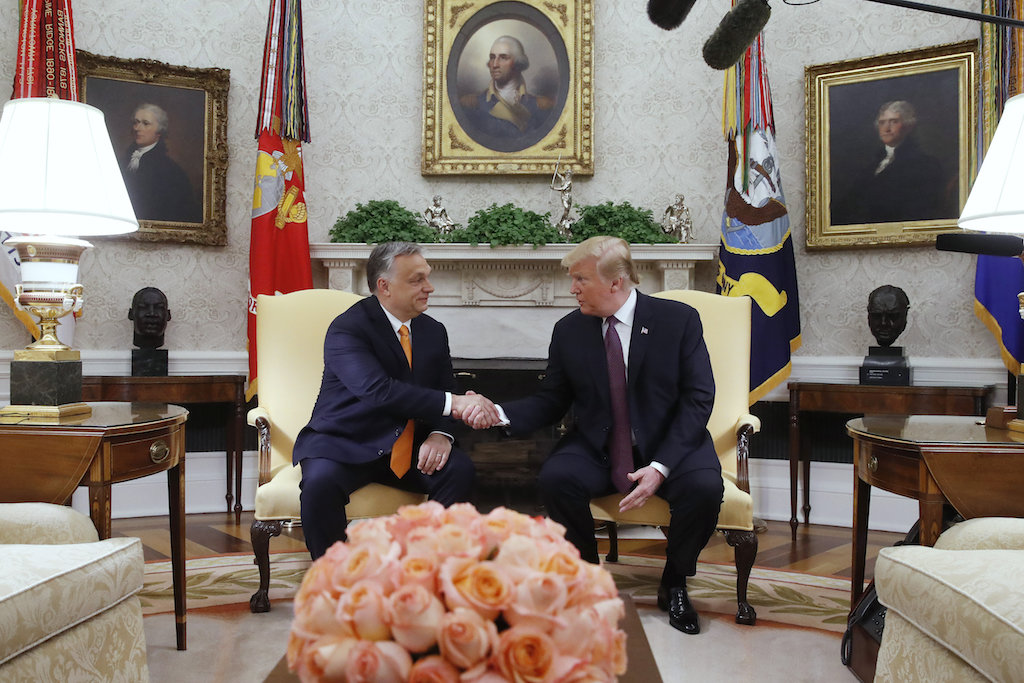 Trump szerint Orbán nagyszerű munkát végzett