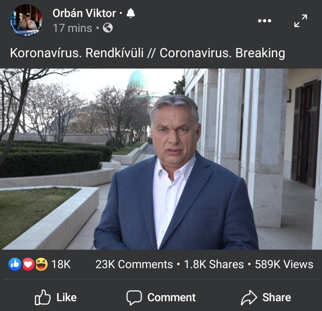 Orbán Viktor csak „közvetlenül és kötetlenül” akar kommunikálni, ezért a Facebookon jelent be