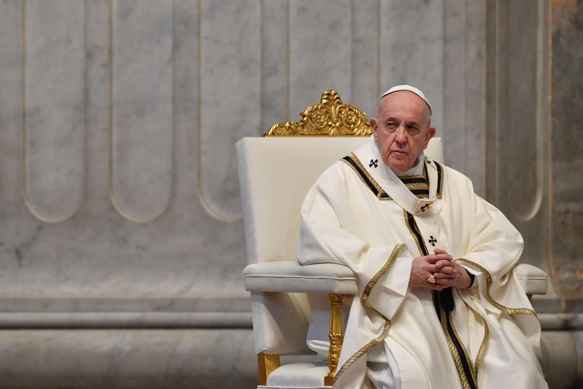 Magyarországnak küldött üzenetet vasárnap Ferenc pápa