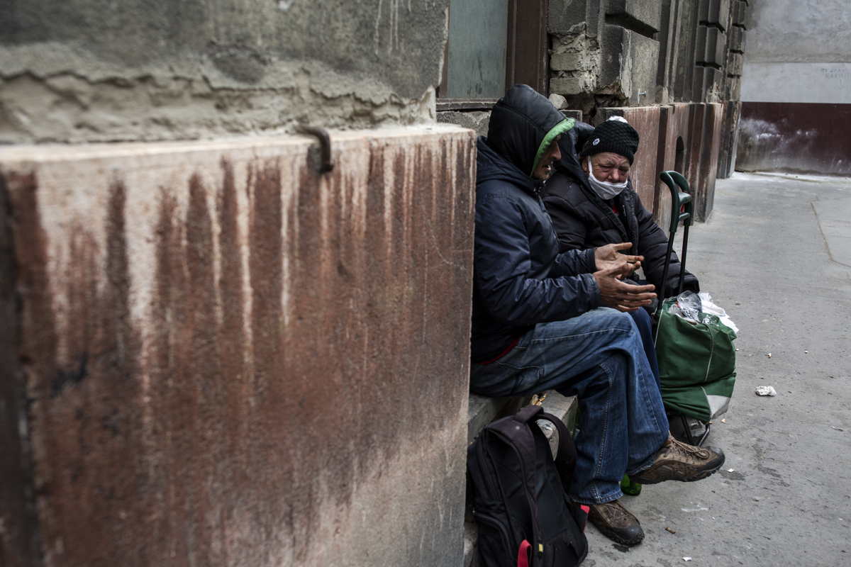Egyre kevesebb hajléktalannal szemben intézkednek a rendőrök Budapesten