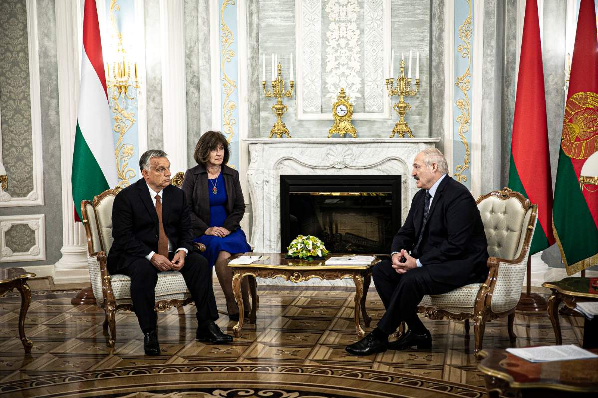 Miről tárgyalt Lukasenka és Orbán?