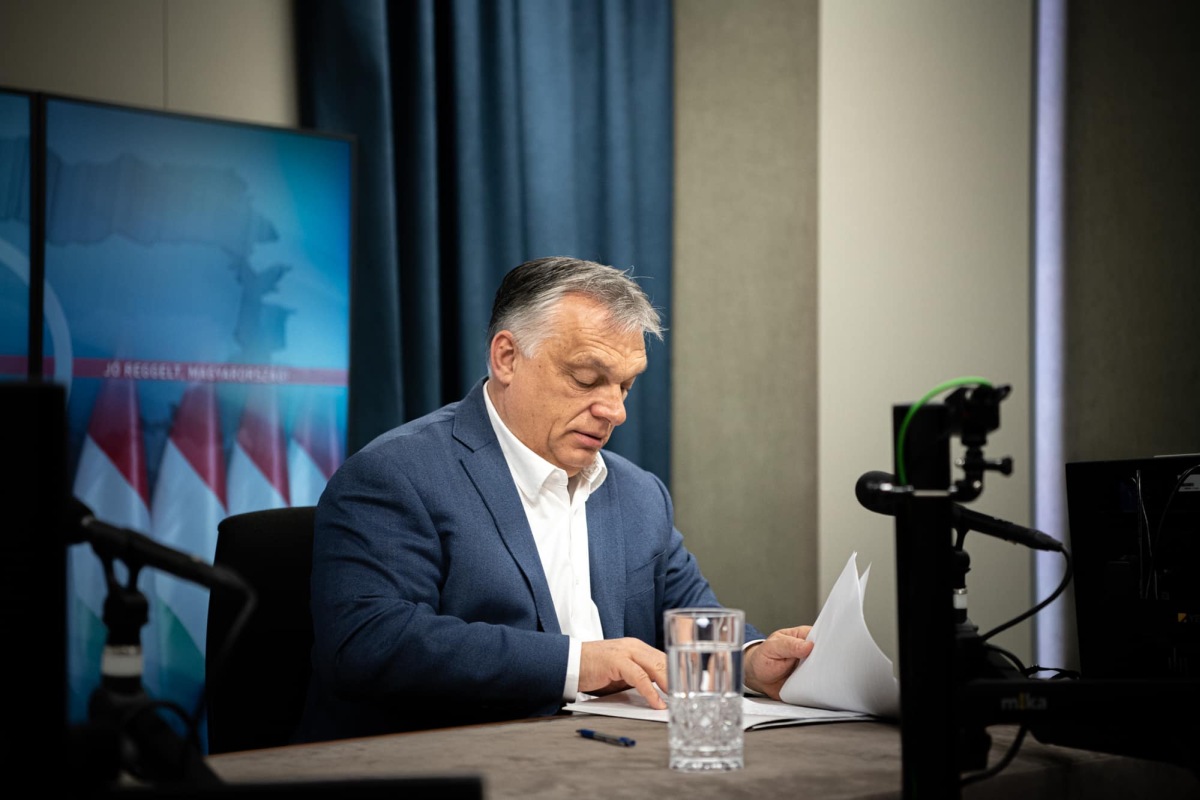 Európai háborús pszichózisáról és a Soros-birodalomról is elmélkedett Orbán Viktor