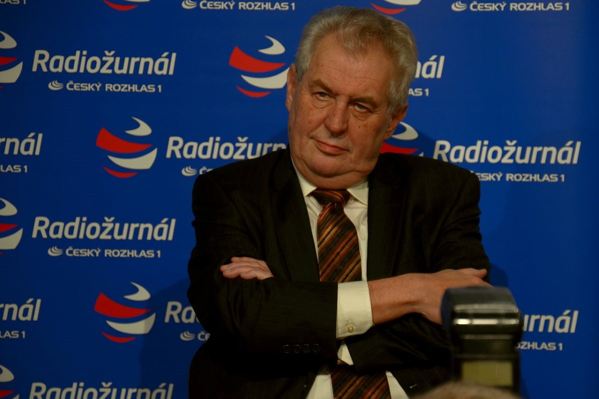 Kórházba került Milos Zeman cseh államfő