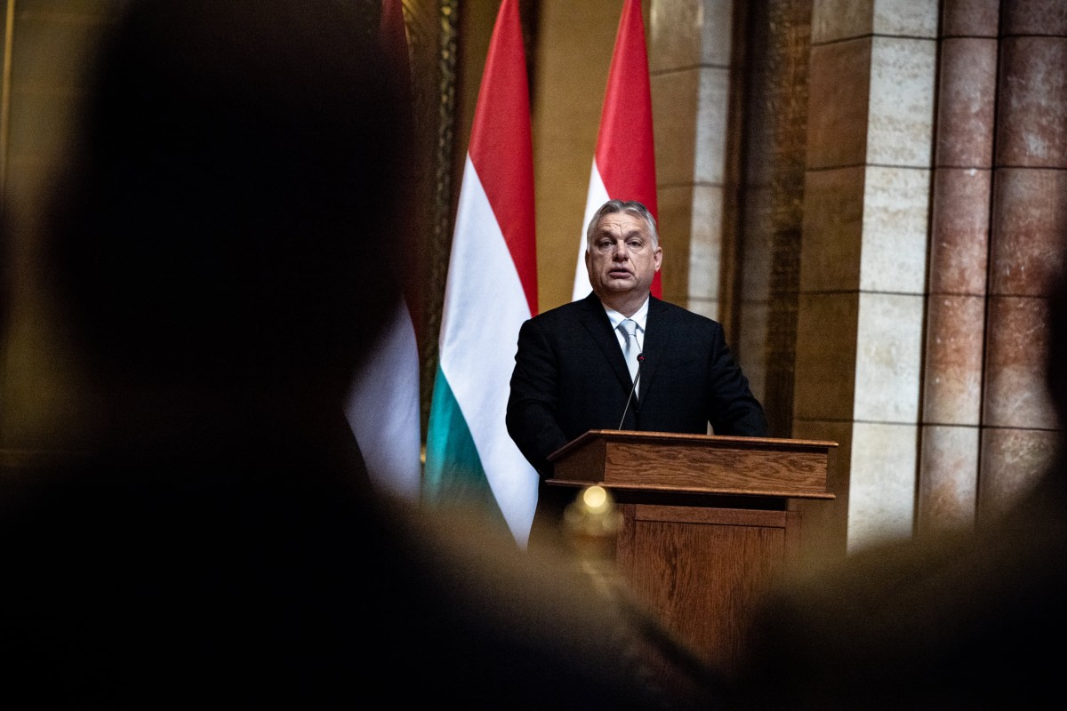 Orbán: Csak akkor maradhatunk meg, ha győzünk, ez a törvény